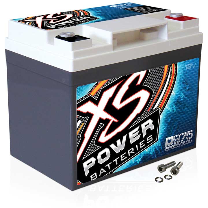 XS POWER D975 1000/2000w 12v Agm Battery 2100a Max Amps