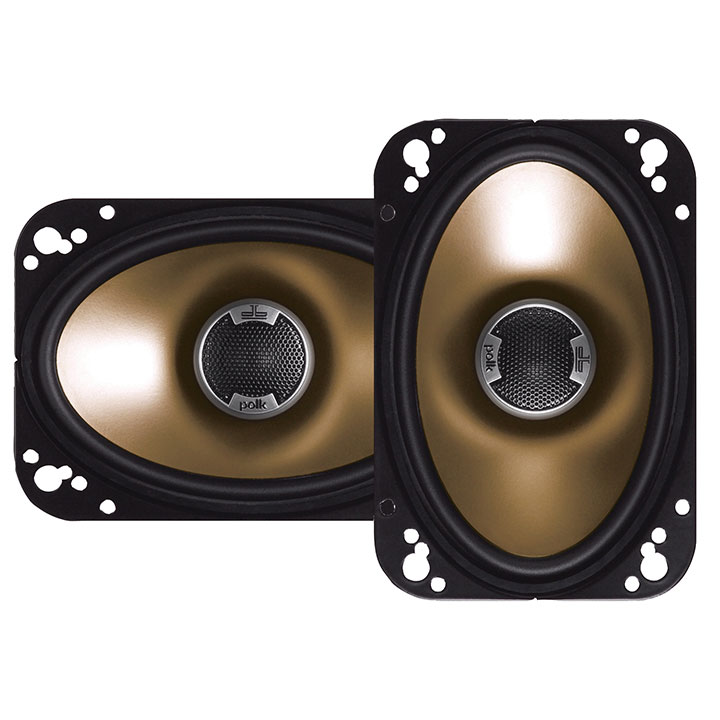 POLK AUDIO DB461 4x6” Coaxial Speaker 240w Max