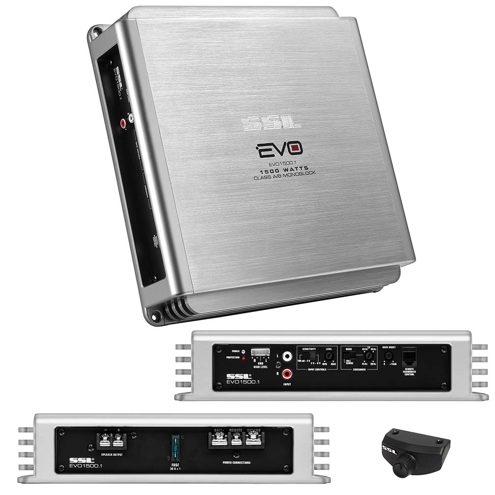 SOUNDSTORM EVO15001 Monoblock Amplifier 1500w Max