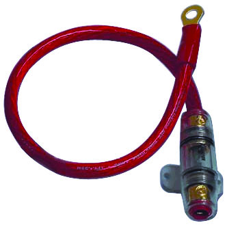 XSCORPION K4R Power Kit 4ga. Red 60a Agu W/18” Wire Ring Terminal