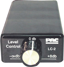 PAC LC-2 Remote Level Controller Pac W/line Level Converter