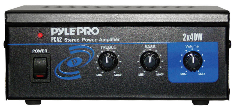 PYLE PCA2 Mini Computer Stereo Power Amplifier