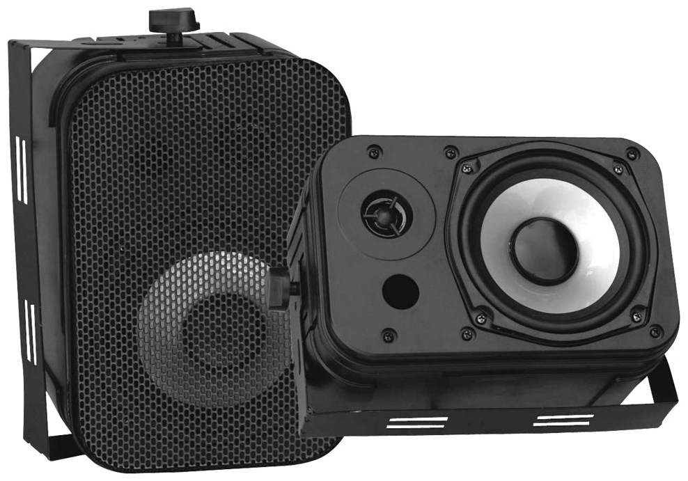 PYLE PDWR40B Outdoor 5-1/4” Speaker Monitor Black