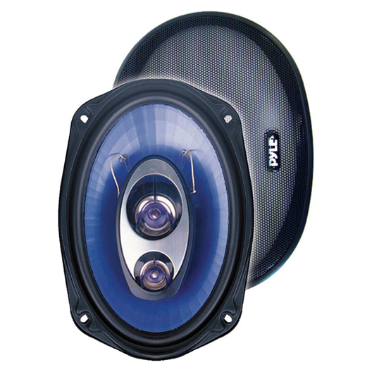 PYLE PL683BL Speaker 6x8” 3-way 360w Blue Label Series