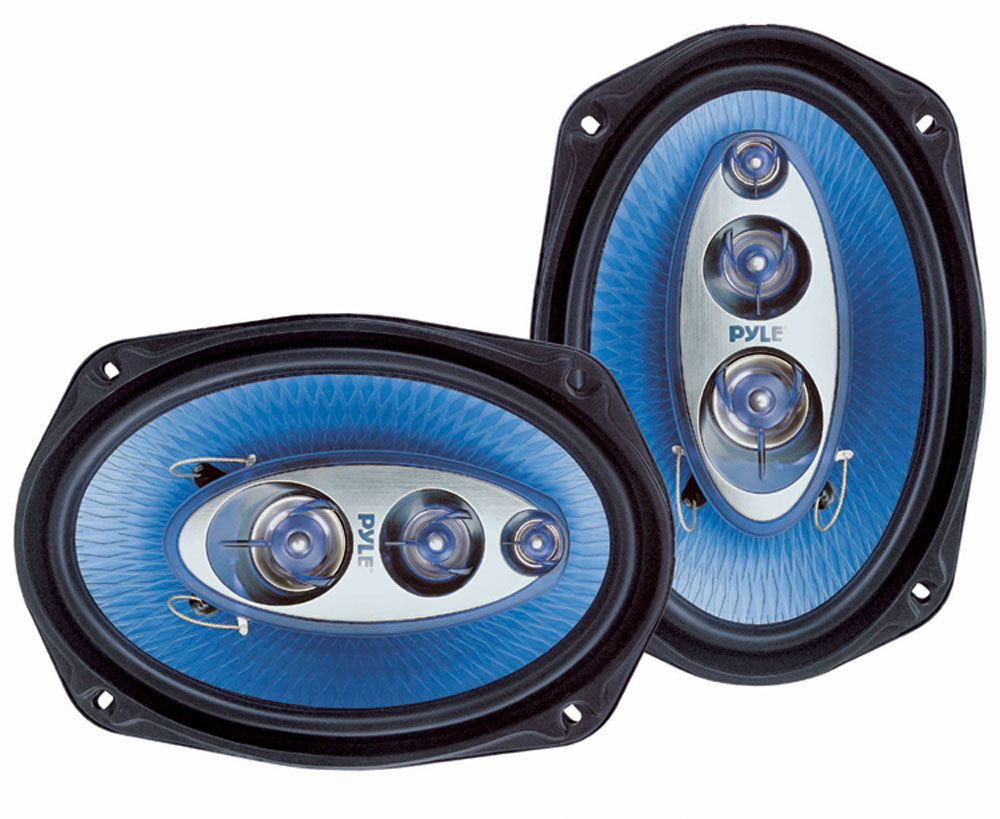 PYLE PL6984BL Speaker 6x9”4-way 400 Watt Blue Label Series