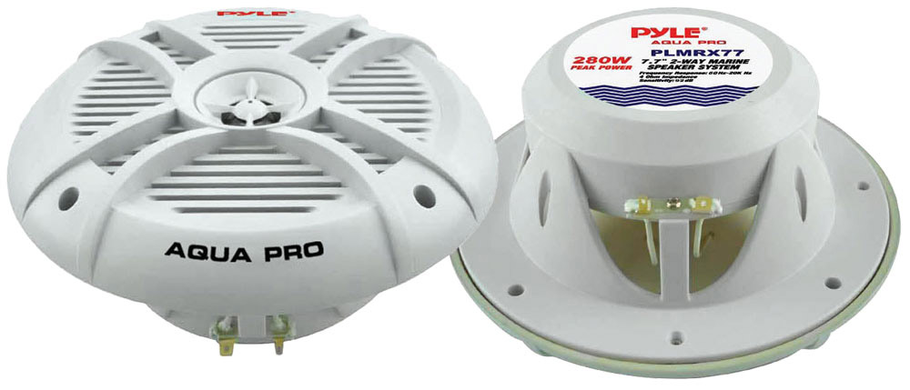PYLE PLMRX77 Speaker 7.7” Aqua Pro Marine 2 Way 280 Watts