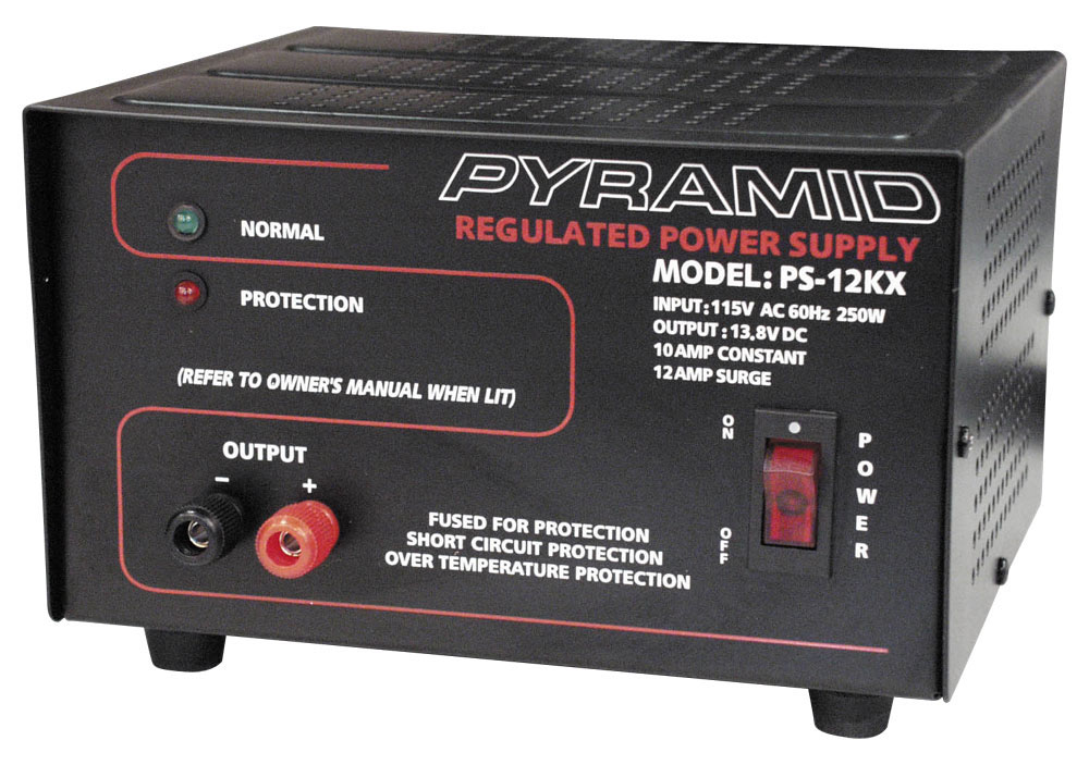PYRAMID PS12KX Power Supply 13.8 Volt10 Amp