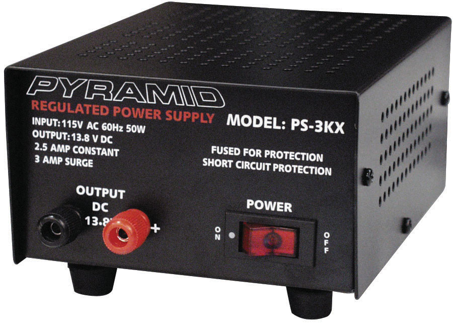 PYRAMID PS3KX Power Supply 2 Amp Fully Regulated