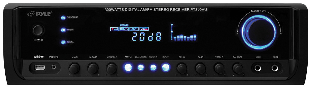 PYLE PT390AU Amplifier 300 Watts