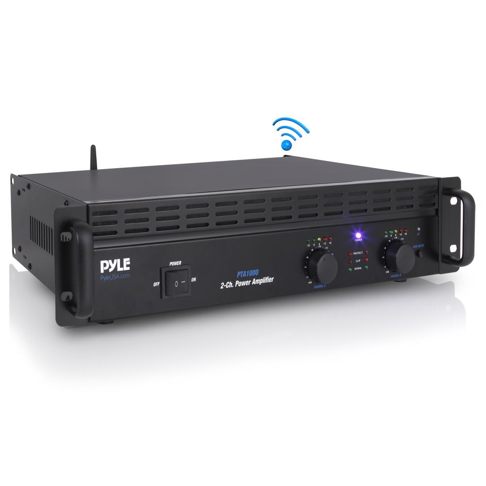 PYLE PTA1000 1000 Watt Pro Audio Amplifier with Bluetooth