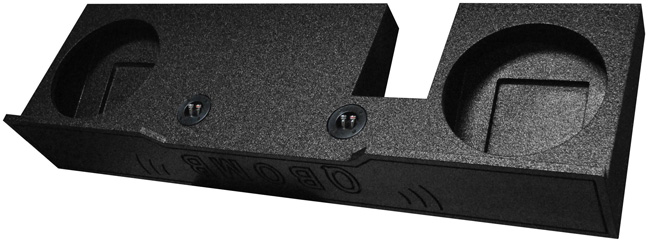 QPOWER QBFORD102004 Bomb 2004 - 2008 Ford Extneded Cab Dual 10” Woofer Box Under Seat Downfire