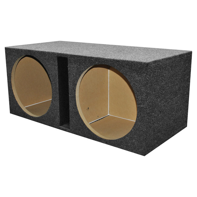 QPOWER QHD215V 2 Hole 15” Vented Woofer Box With 1” Mdf Face