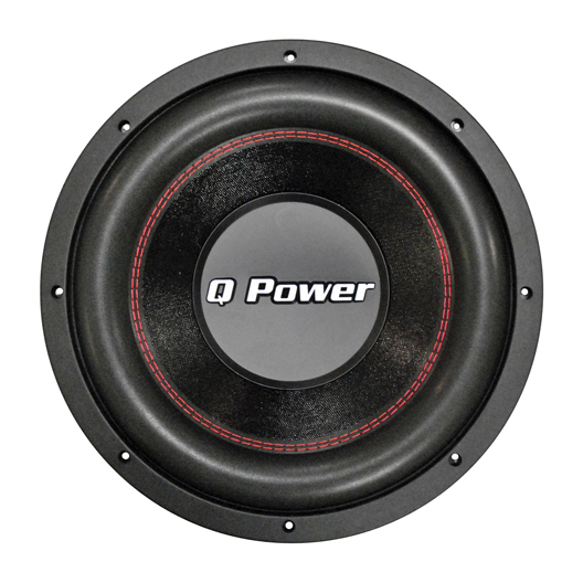 QPOWER DELUXE 15 2200 15” Woofer New Deluxe Series Dvc Chrome Basket 90oz. Magnet 2200 Watts