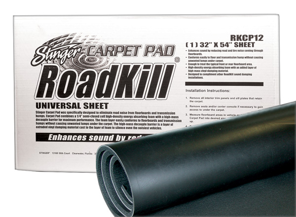 STINGER RKCP12 Roadkill Carpet Pad