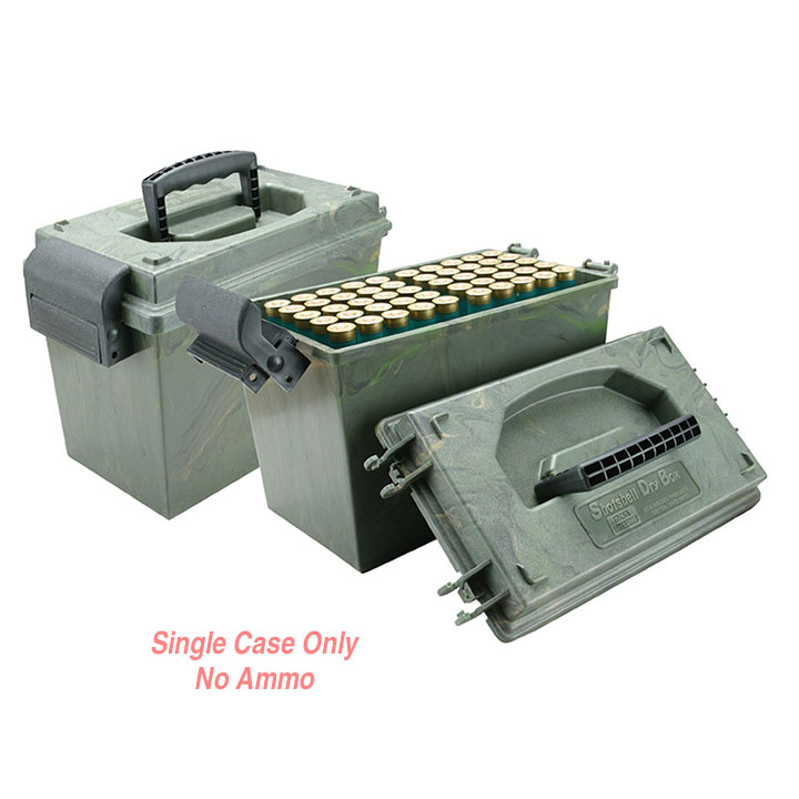 MTM SD-100-12-09 Shotshell Dry Box 100 Round Case 12 Gauge up to 3.5 Inch Wild Camo