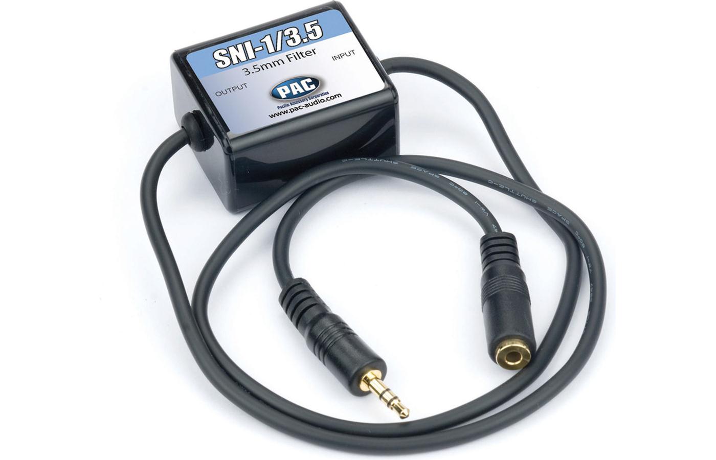 PAC SNI-1/3.5 Noise Filter For 3.5 Aux. Between Audio Source & Radio