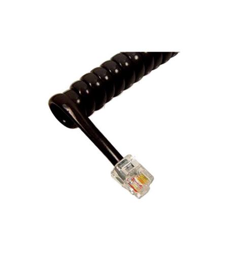 CABLESYS GCHA444025-FBK / 25' BLACK Handset Cord