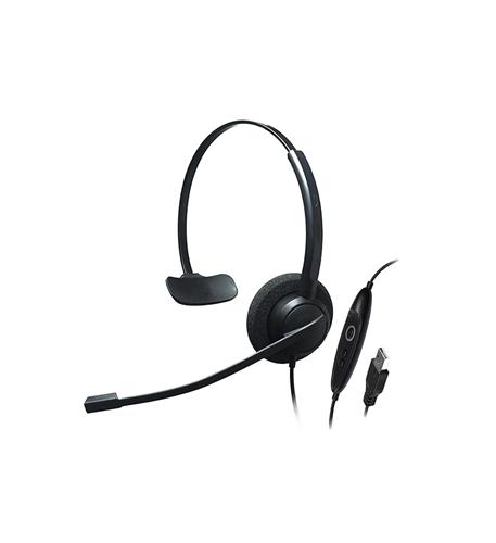 ADDASOUND CRYSTAL-SR2731 Single Ear, Noise Cancelling USB Headset