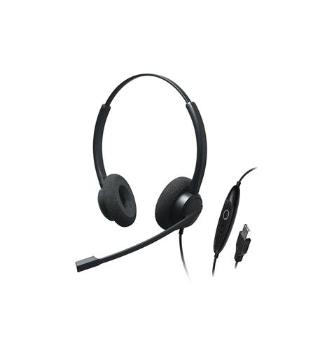 ADDASOUND CRYSTAL-SR2732 Dual Ear, Stereo, Noise Cancelling USB