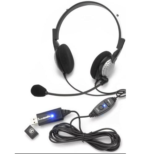 ANDREA COMM NC185VMUSB High Quality Digital Stereo USB Headset