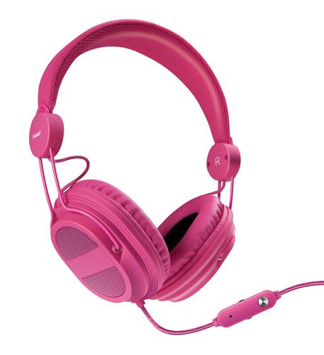 DREAMGEAR DG-DGHP-5538 HM-310 Kid Friendly Headphones Pink