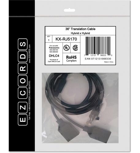 EZCORDS KX-RJ5170 DHLC4 NS700 Translation Cable