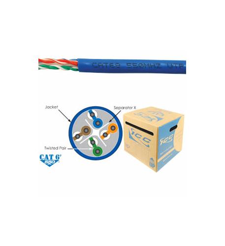 ICC ICCABR6EBL CAT6e CMR PVC Cable Blue