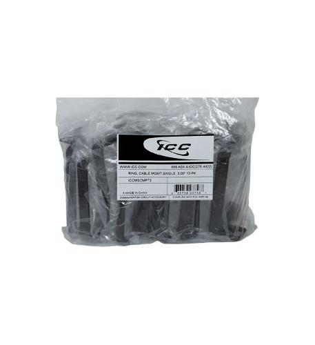 ICC ICCMSCMPT2 10 PK of 3.00 RING, CABLE MGMT