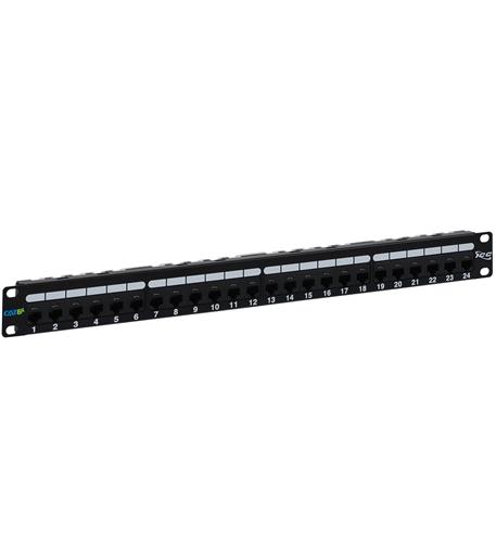 ICC ICMPP0246B 6A 110-type 10G patch panel 24 port 1rms