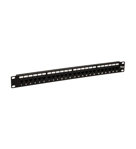 ICC ICMPP24CP5 PATCH PANEL,CAT 5e, FEED-THRU 24-P,1RMS