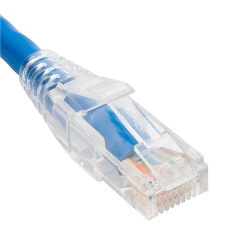 ICC ICPCST01BL Patch Cord CAT 6 Clear Boot Blue 1ft.