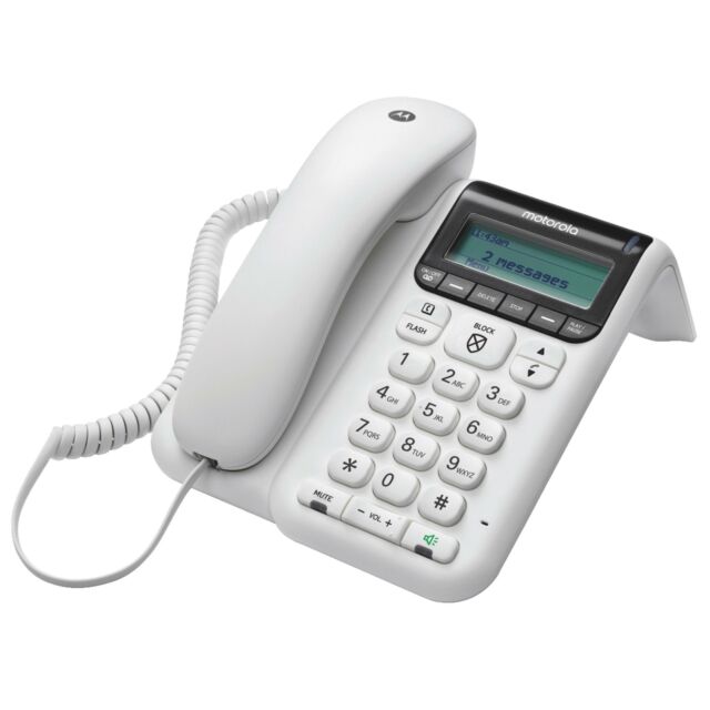 MOTOROLA CT610 Corded Phone, Answering Machine