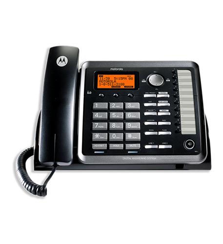 MOTOROLA ML25254 2-Line Corded Phone w/ITAD