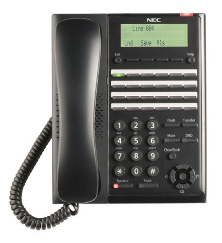 NEC BE117452 SL2100 Digital 24-Button Telephone (BK)