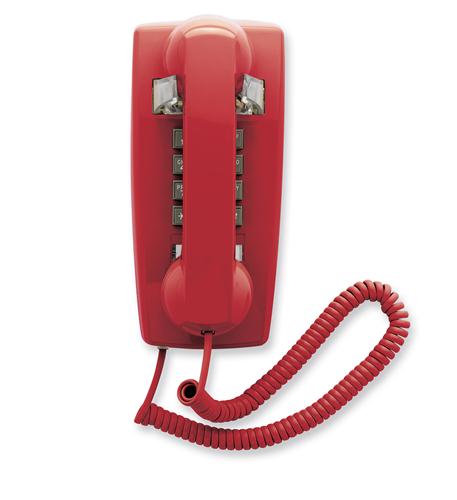 SCITEC 25403 Emergency 2554E Standard Phone - Red - 1 x Phone Line