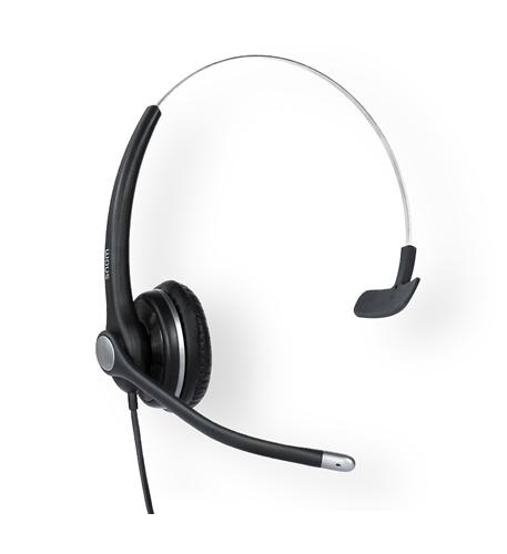 SNOM A100M Wired Headset Monaural wtih QD RJ9