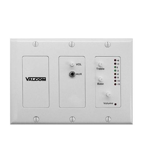 VALCOM V-9983-W In-wall audio mixer