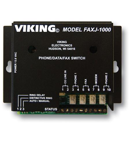 VIKING FAXJ-1000 FaxJack Phone/Fax Switch