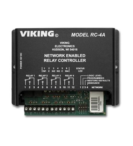 VIKING RC-4A Network Enabled 4 Relay Controller