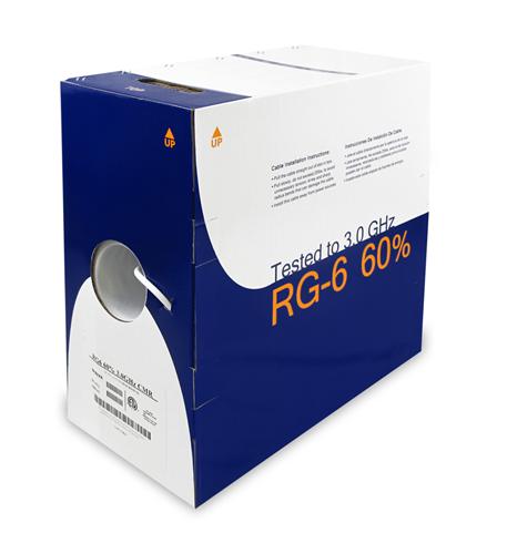 WAVENET RG6-COAX-BK 1000FT PULL BOX BOX RG6URBK