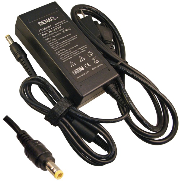 DENAQ DQ-PA3165U-5525 19-Volt Replacement AC Adapter for Toshiba Laptops