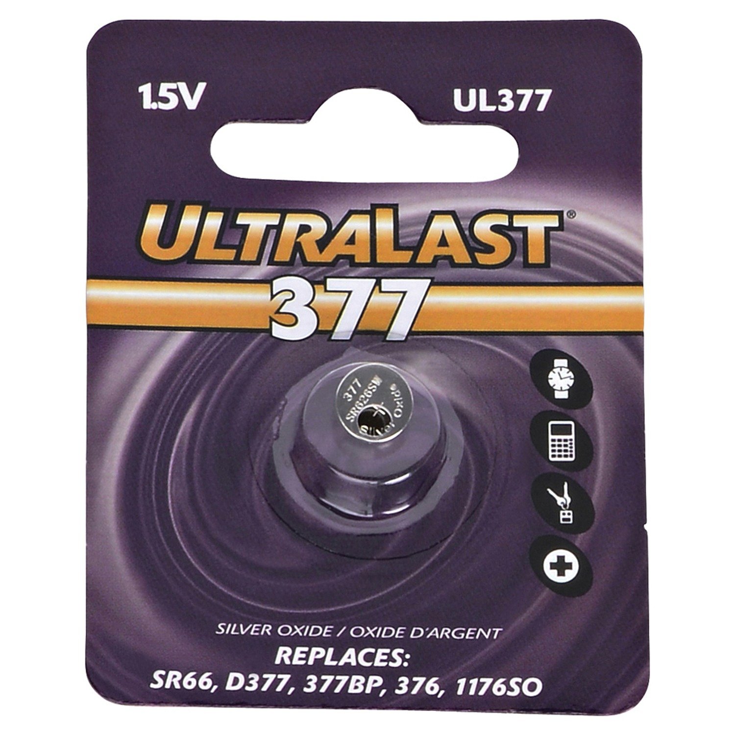 ULTRALAST UL377 Watch Battery