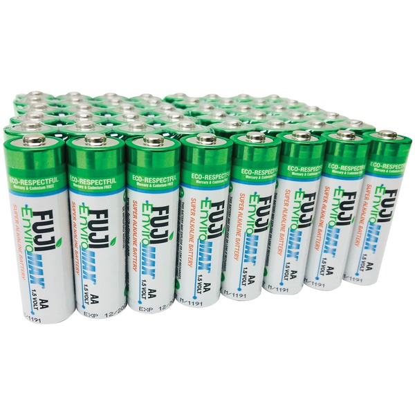 FUJIFILM 4300SP48 EnviroMax AA Super Alkaline Batteries (48 pack)
