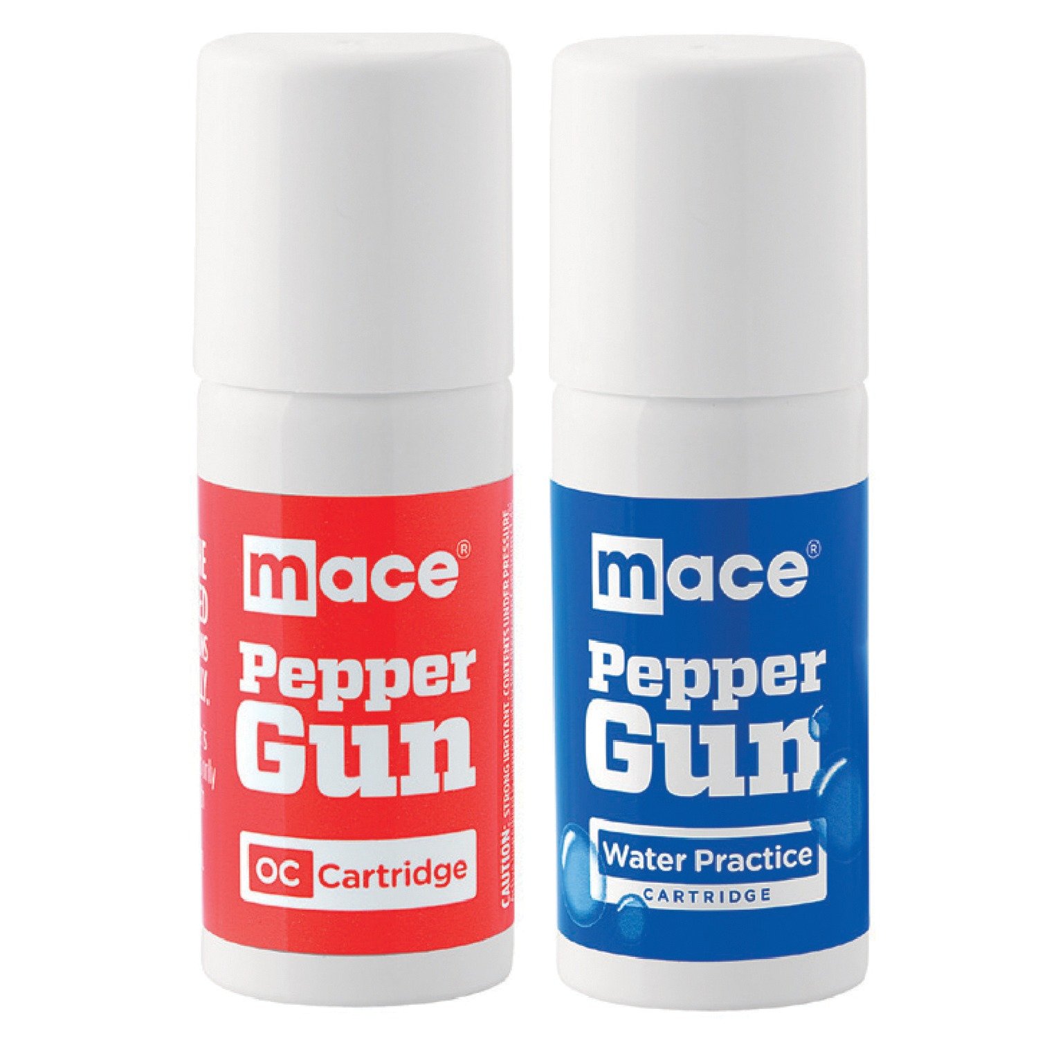MACE 80822 Replacement OC Pepper and Practice Water Cartridge for  Pepper Guns