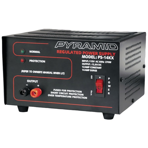PYRAMID PS14KX 12-Amp Bench Power Supply