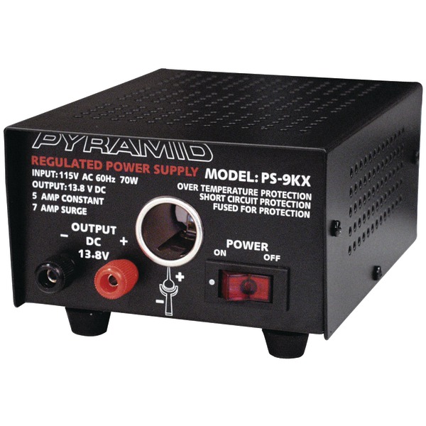 PYRAMID PS9KX Power Supply (70 Watts Input, 5 Amps Constant)