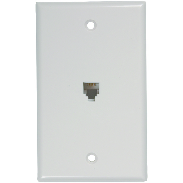 RCA TP247WHR Phone Jack Wall Plate