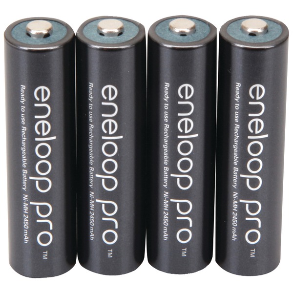 PANASONIC BK-4HCCA4BA eneloop Rechargeable XX Batteries (AAA; 4 pk)