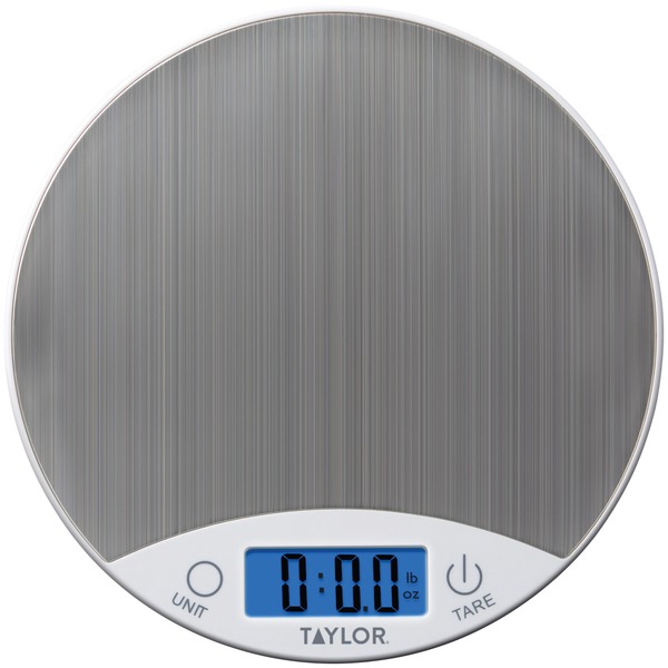 TAYLOR 389621 Stainless Steel Digital Kitchen Scale