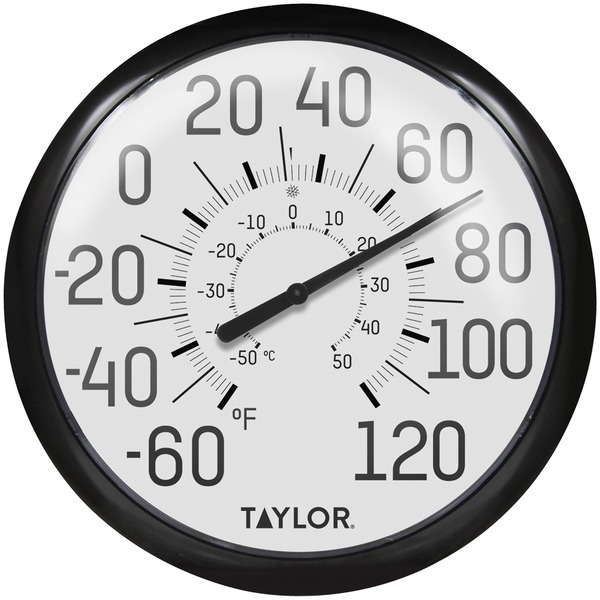 TAYLOR 6700 13.25-Inch Big and Bold Dial Outdoor Thermometer